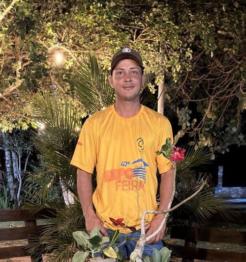 Gustavo, colaborador do Haras Sobrado